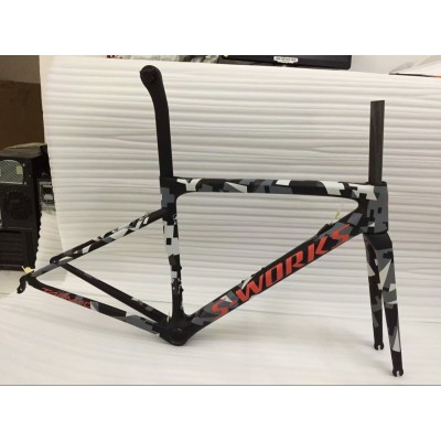 Carbon Fiber Road Bike Bicycle Frame SL6 specialized V Brake